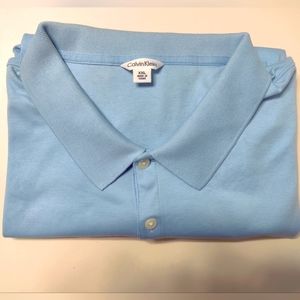 4 Polo shirts Calvin Klein, Izod, Nautica, Ralph Lauren. Please read description